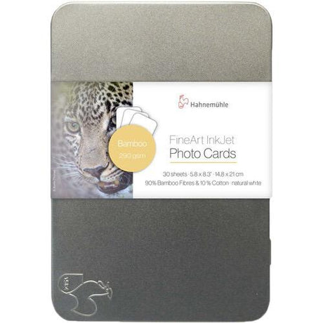 Hahnemuhle Bamboo FineArt InkJet Photo Cards (4x6”, 30 Sheets) - Nelson Photo & Video