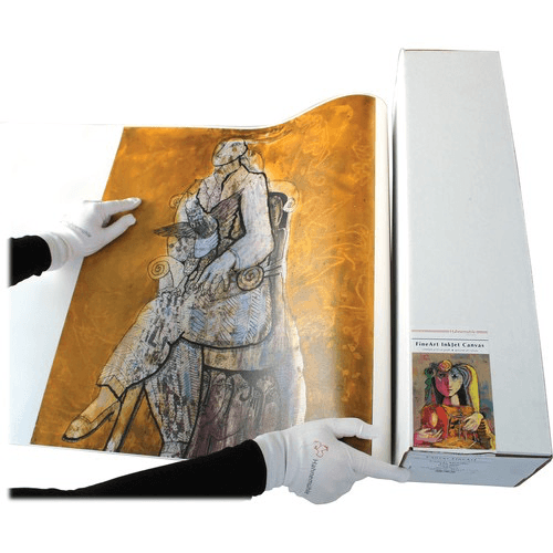 Shop Hahnemühle Canvas Metallic 44" x 39', 3" core by Hahnemuhle at Nelson Photo & Video