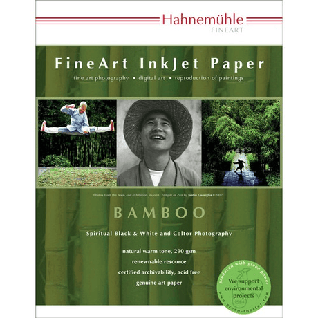 Shop Hahnemuhle Fine Art Bamboo 290 gsm 8.5" x 11" 25 Sheets by Hahnemuhle at Nelson Photo & Video