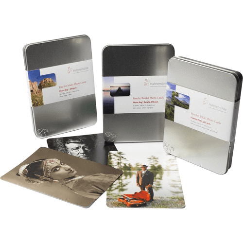Shop Hahnemuhle Photo Rag 308 Matte FineArt Photo Cards (A5 5.8 x 8.3", 30 Cards) by Hahnemuhle at Nelson Photo & Video