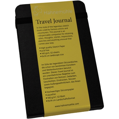 Shop Hahnemühle Travel Journal (3.5 x 5.5" Landscape, 62 Sheets) by Hahnemuhle at Nelson Photo & Video