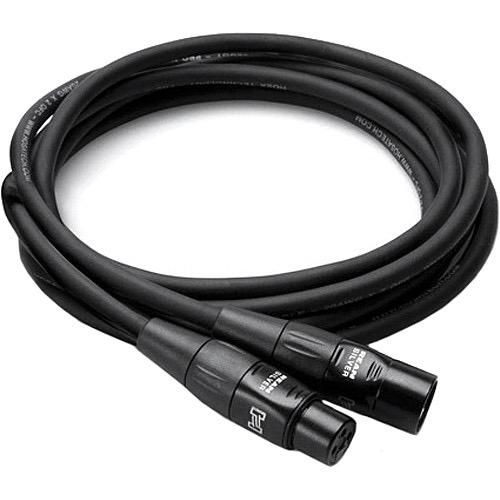 Hosa Technology Pro XLR Male to XLR Female Microphone Cable (20’, Black) - Nelson Photo & Video