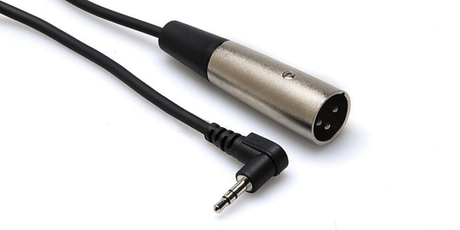 Shop Hosa Technology Stereo 3.5mm Mini Angled Male to XLR Male Cable - 5' by HOSA TECH at Nelson Photo & Video