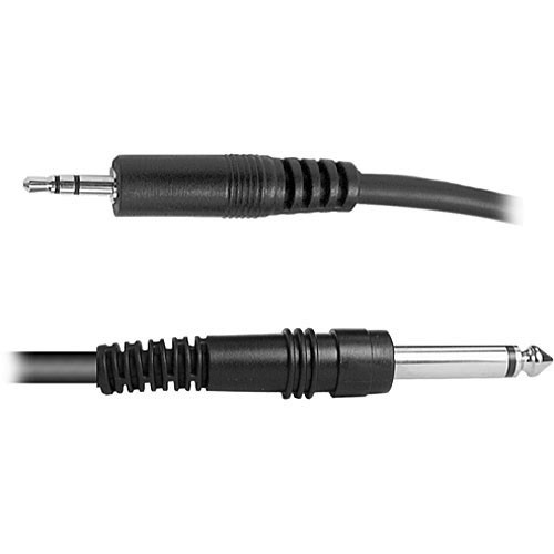 Shop Hosa Technology Stereo Mini Male to 1/4" Mono Male Cable - 5' by HOSA TECH at Nelson Photo & Video