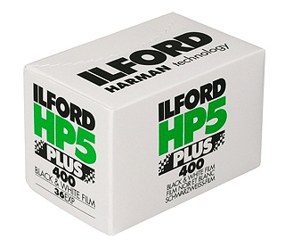 Shop Ilford HP5 Plus Black and White Negative Film (35mm Roll, 36 Exposures) by Ilford at Nelson Photo & Video