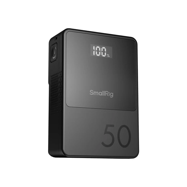Smallrig 3579BC VB50 mini 14.54V 49.436Wh 3400mAh PD USB-C Fast Charging Li-ion V-mount V-Lock Battery