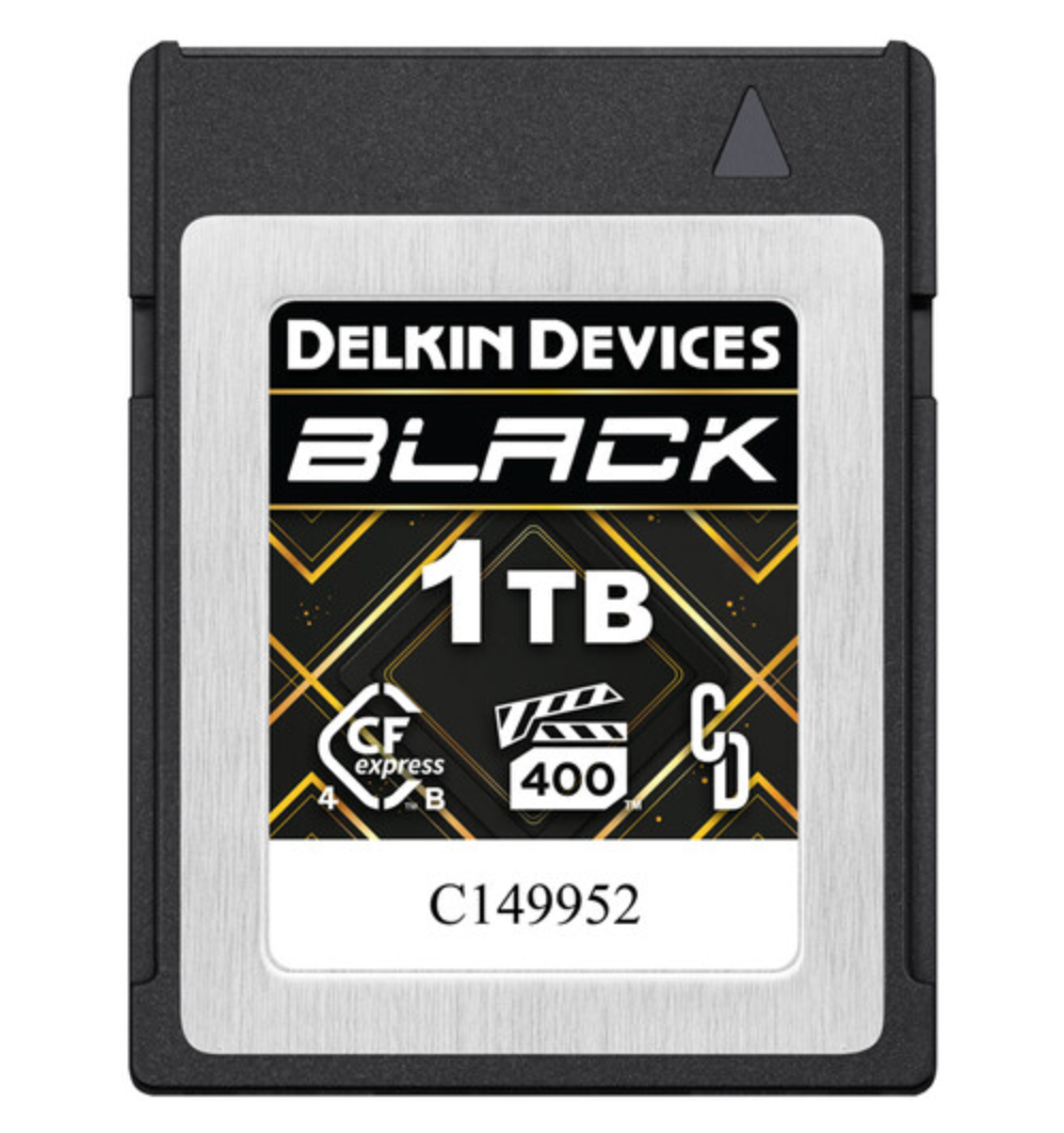 Delkin Devices 1TB BLACK CFexpress Type B 4.0 Memory Card