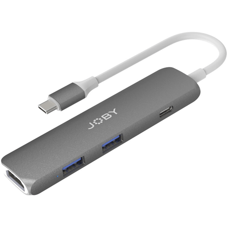 Shop JOBY 4-In-1 USB Type-C HDMI/USB Hub by Joby at Nelson Photo & Video