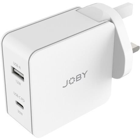 Shop JOBY 42W USB Type-C/USB Type-A PD Travel Wall Charger by Joby at Nelson Photo & Video