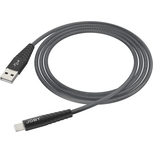 Shop JOBY Charge & Sync Lightning Cable (3.9', Black) by Joby at Nelson Photo & Video