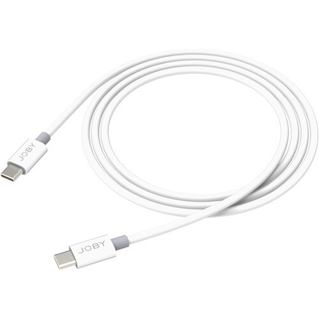 Shop JOBY Charge & Sync USB Type-C to USB Type-C Cable (6.6', White) by Joby at Nelson Photo & Video