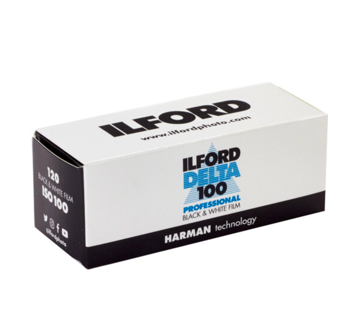 Ilford Delta 100 Professional Black and White Negative Film (120 Roll Film)