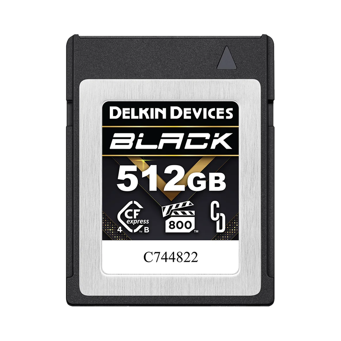 Delkin Devices 512GB BLACK CFexpress Type B 4.0 VPG800 Memory Card