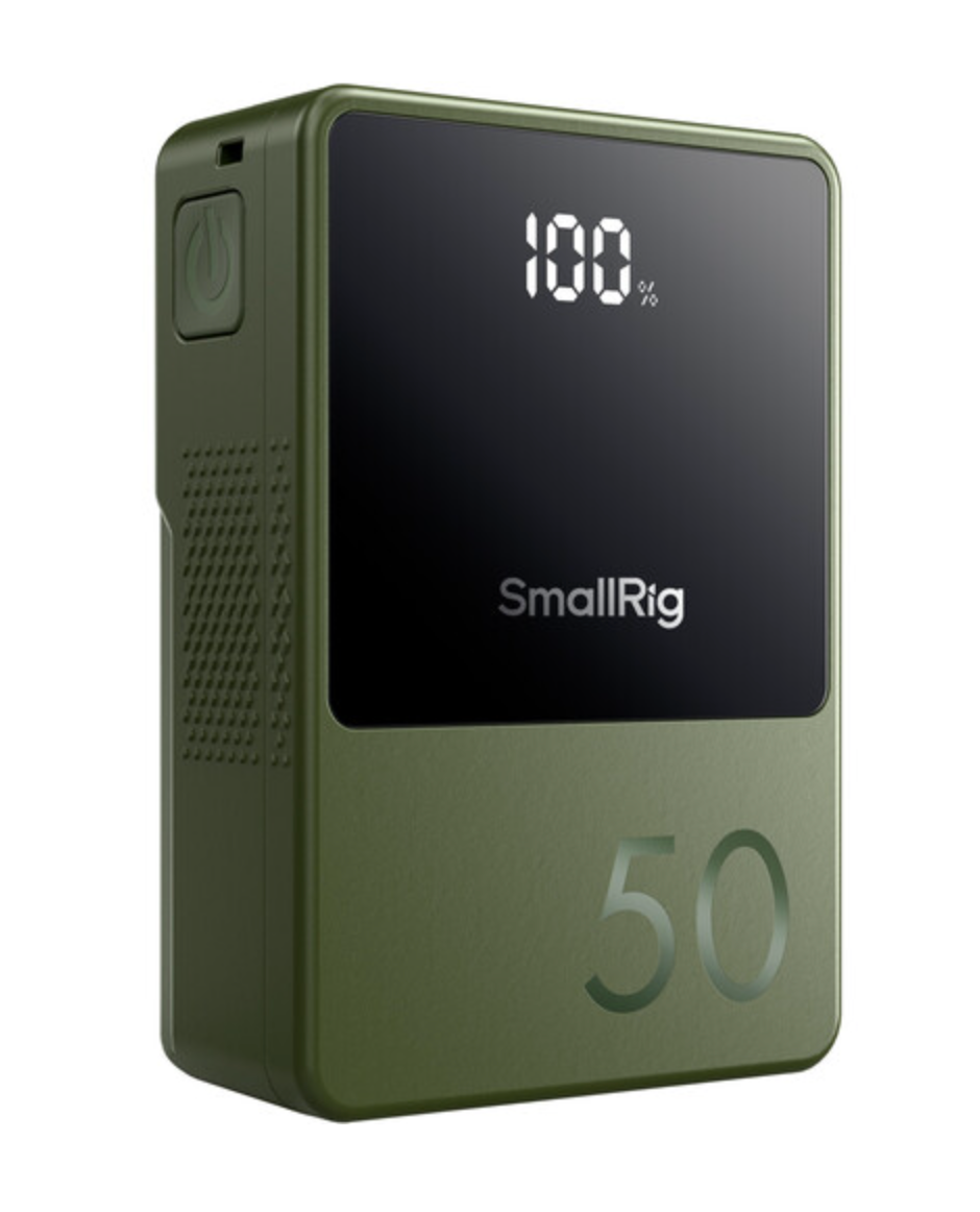 SmallRig VB50 Mini V-Mount Battery (50Wh, Green)