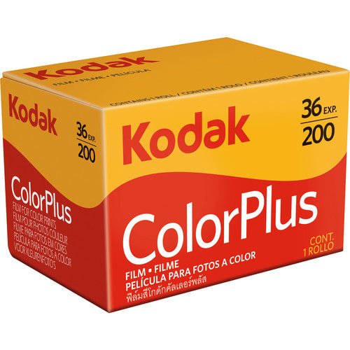Kodak ColorPlus 200 Color Negative Film (35mm Roll Film, 36 Exposures) - Nelson Photo & Video