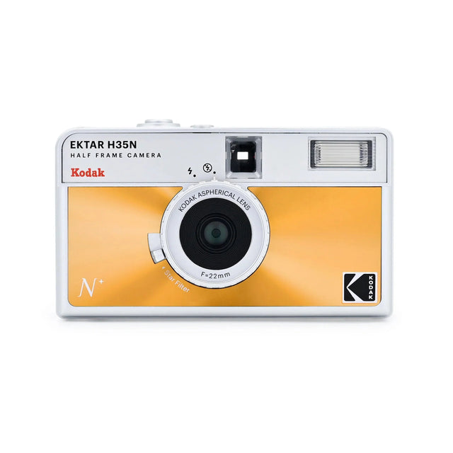 Kodak Ektar H35N 1/2 Frame Film Camera (Glazed Orange) - Nelson Photo & Video