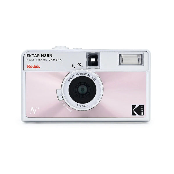 Kodak EKTAR H35N ハーフフレームカメラ　ピンク Kodak Ektar H35N 1/2 Frame Film Camera (Glazed Pink