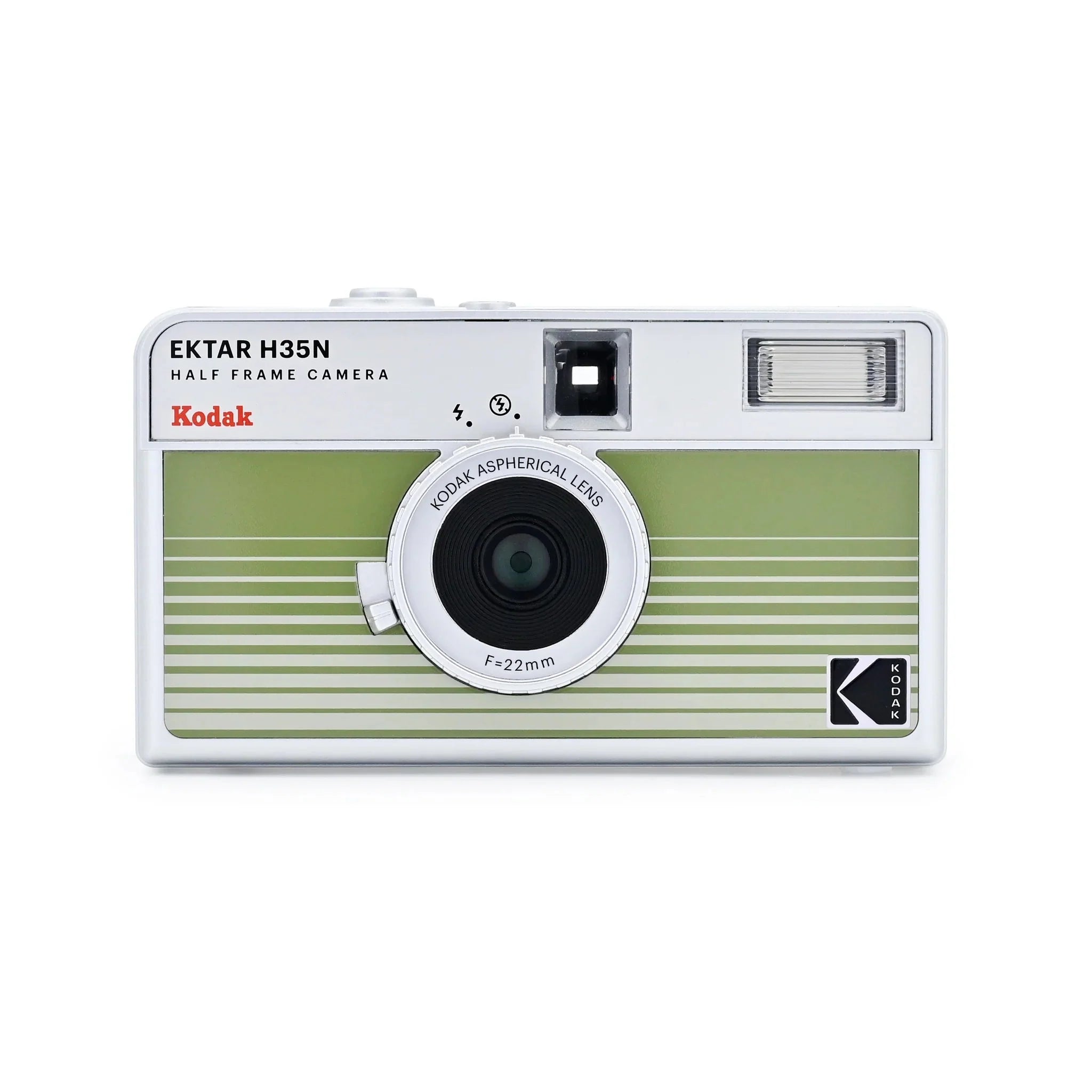 Kodak Ektar H35N 1/2 Frame Film Camera (Striped Green) – Nelson