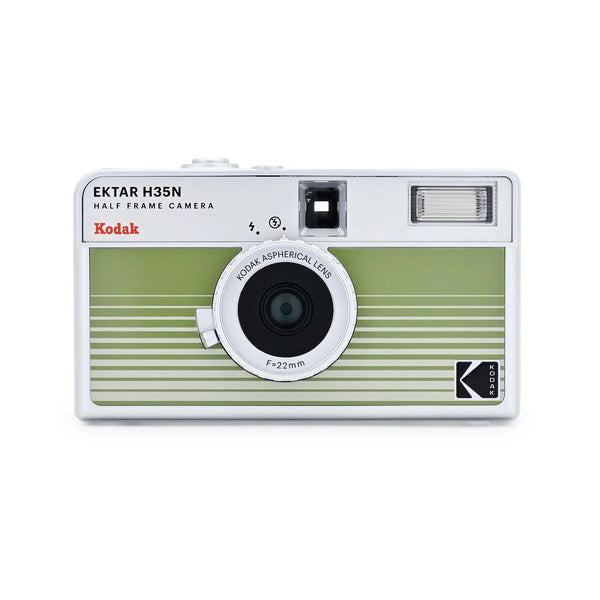 Kodak Ektar H35N 1/2 Frame Film Camera (Striped Green) – Nelson