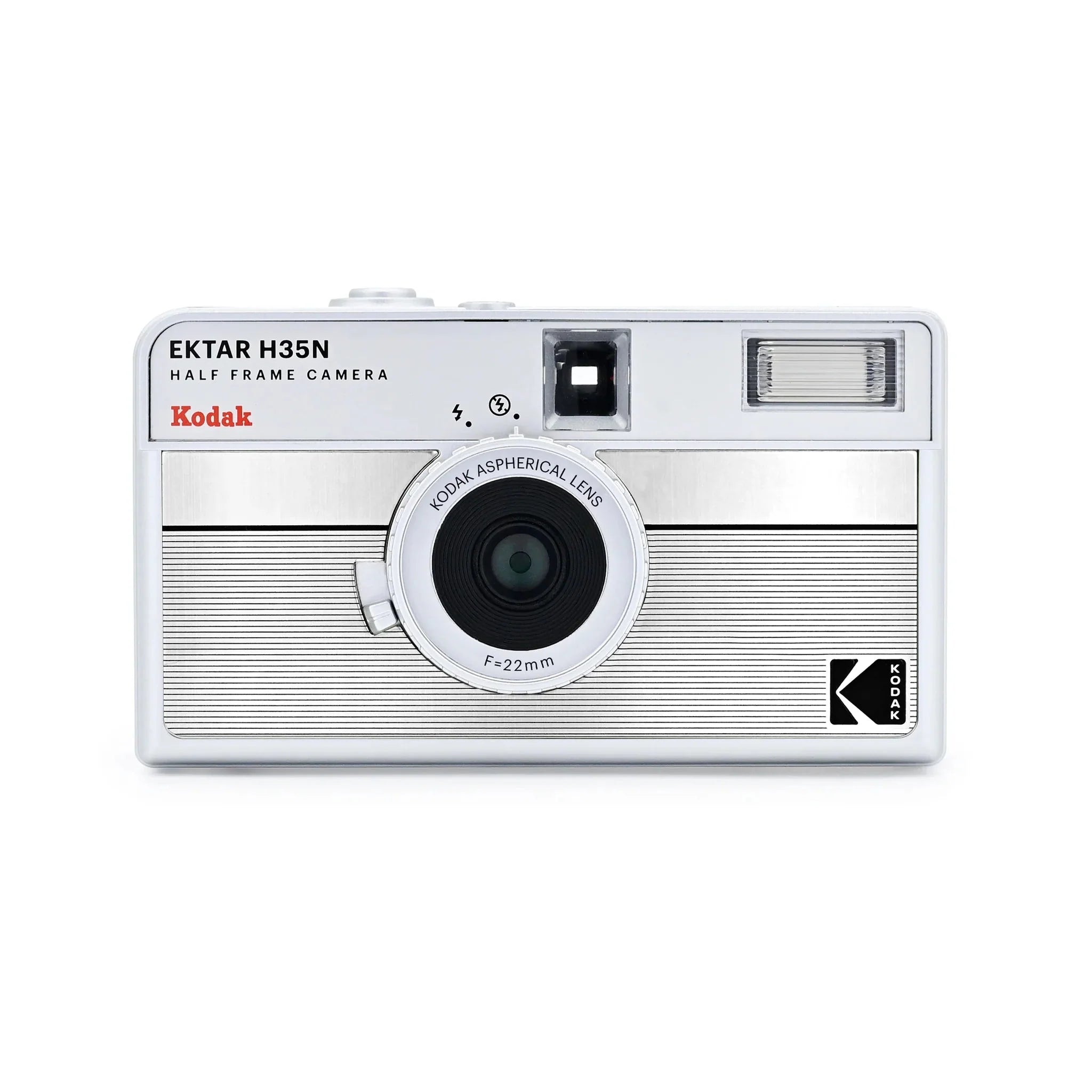 Kodak Ektar H35N 1/2 Frame Film Camera (Striped Silver