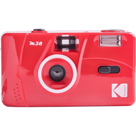 Shop Kodak M38 35mm Film Camera with Flash (Scarlet) by Kodak at Nelson Photo & Video