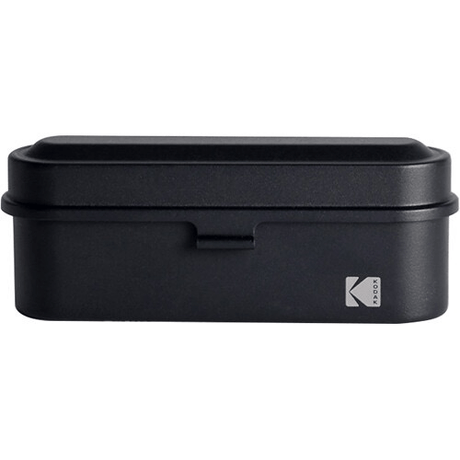 Shop Kodak Steel 135mm Film Case (Black Lid/Black Body) by Kodak at Nelson Photo & Video