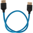 Shop Kondor Blue Braided Ultra-High Speed HDMI Cable (Blue, 17") by KONDOR BLUE at Nelson Photo & Video