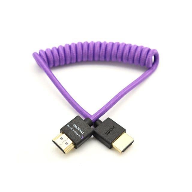 Shop Kondor Blue Coiled HDMI Cable (12 to 24") by KONDOR BLUE at Nelson Photo & Video