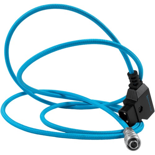 Shop Kondor Blue D-Tap to 2-Pin Power Cable for BMPCC 6K/4K (Blue, 48") by KONDOR BLUE at Nelson Photo & Video