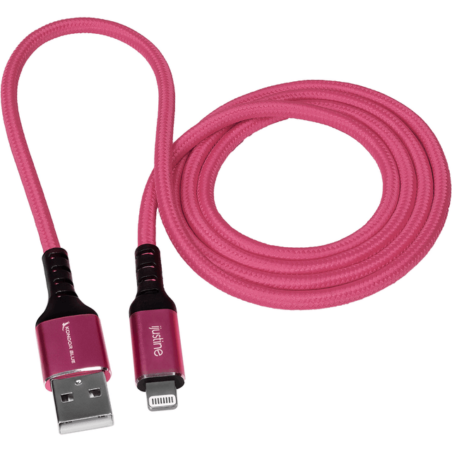 Kondor Blue iJustine Lightning to USB-A Charge & Sync Cable (3.3', Pink) - Nelson Photo & Video