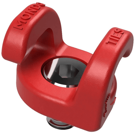 Kondor Blue Mondo Ties Cable Management Clips (Red, 5-Pack) - Nelson Photo & Video