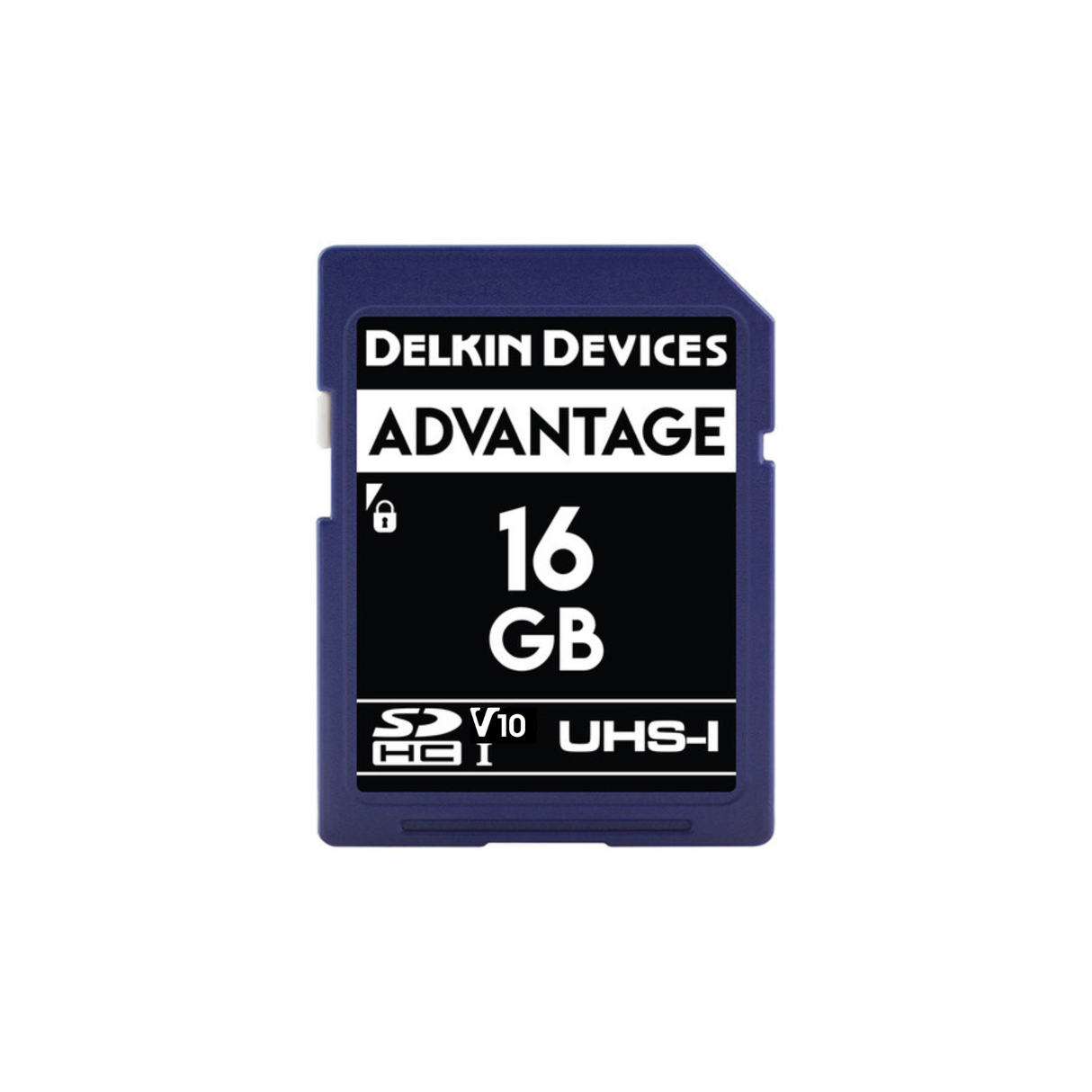 Delkin Devices 16GB Advantage SD 633X UHS-I V10 Card