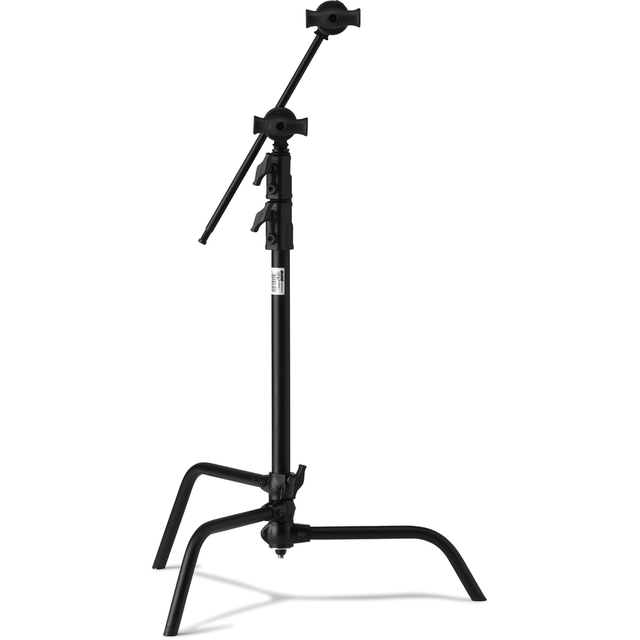 Shop Kupo Master C-Stand with 20" Riser and Sliding Leg Kit (Black, 6.5') by Kupo at Nelson Photo & Video