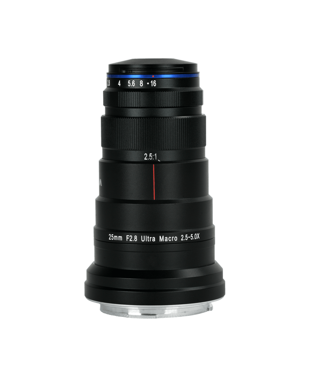 Shop Laowa 25mm f/2.8 2.5-5X Ultra Macro for Canon RF by Laowa at Nelson Photo & Video