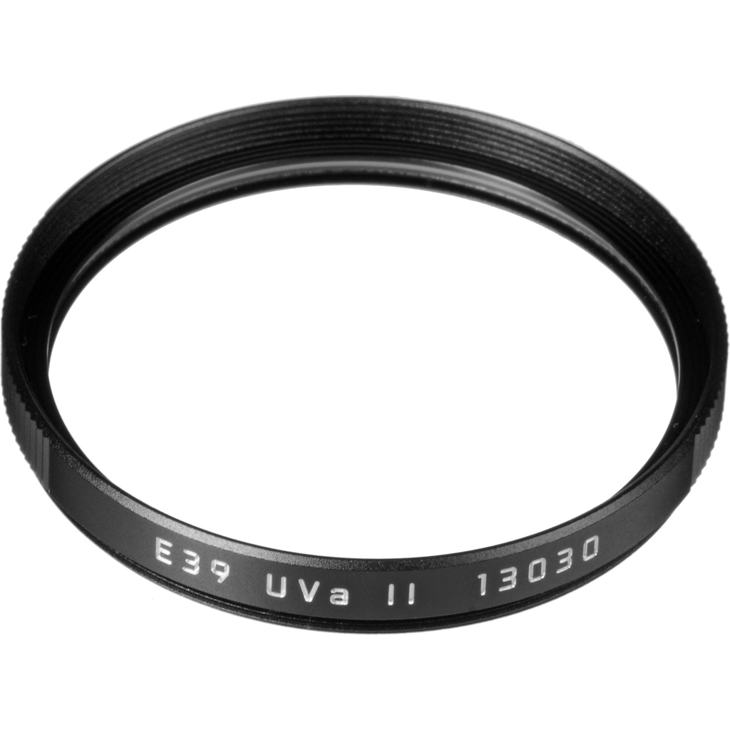 Leica E39 UVa II Filter (Black) - Nelson Photo & Video