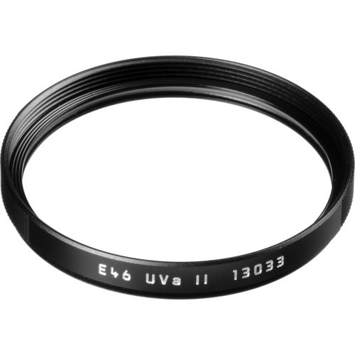 Shop Leica E46 UVa II Filter (Black) by Leica at Nelson Photo & Video