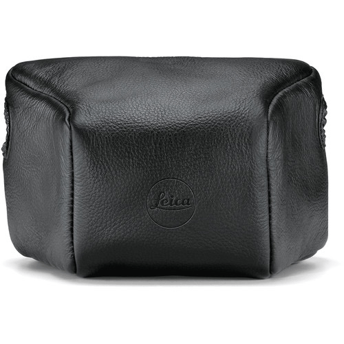 Shop Leica Leather Pouch (Long, Black) by Leica at Nelson Photo & Video