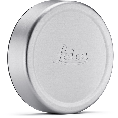 Leica Lens Cap Q (Aluminum, Silver) - Nelson Photo & Video