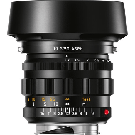 Shop Leica Noctilux-M 50mm f/1.2 ASPH Lens (Black) by Leica at Nelson Photo & Video