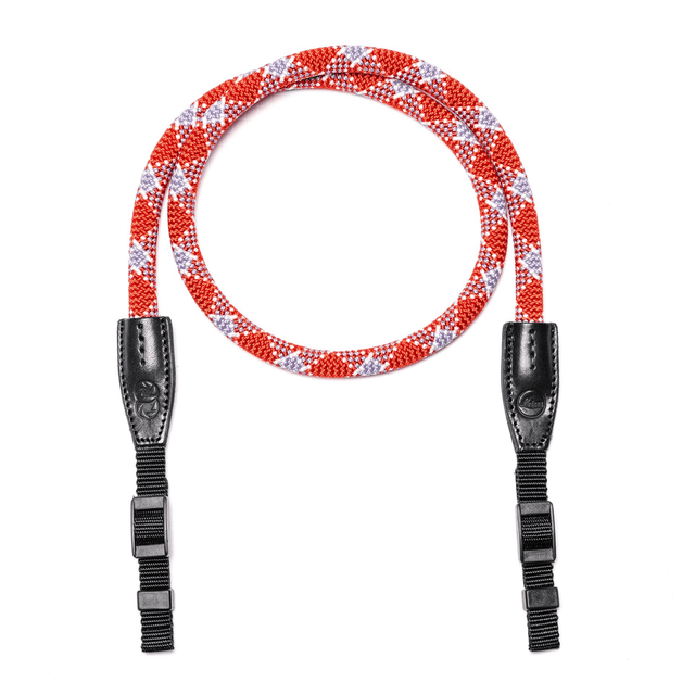 Shop Leica Rope Strap SO - Red check 126cm by Cooph at Nelson Photo & Video