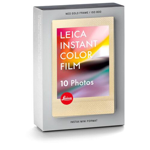 Leica SOFORT Neo Gold Color Film Pack (10 Exposures) - Nelson Photo & Video