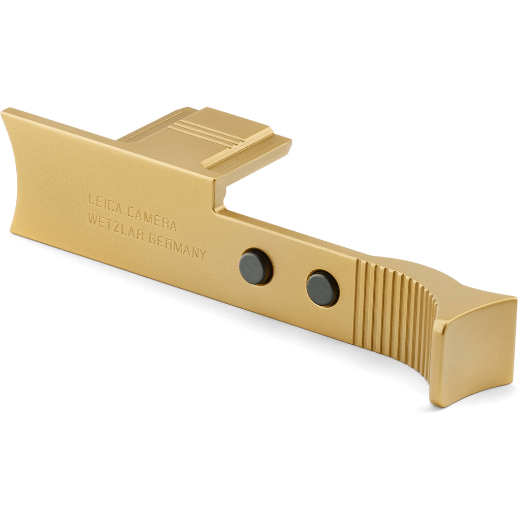 Leica Thumb Support Q3 (Brass, Blasted Finish) - Nelson Photo & Video