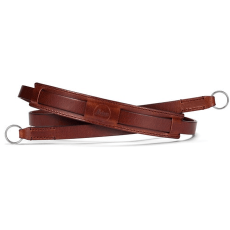 Shop Leica Vintage Leather Neck Strap (Brown) by Leica at Nelson Photo & Video