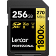 Lexar 256GB Professional 1800x UHS-II SDXC Memory Card (GOLD Series) - Nelson Photo & Video