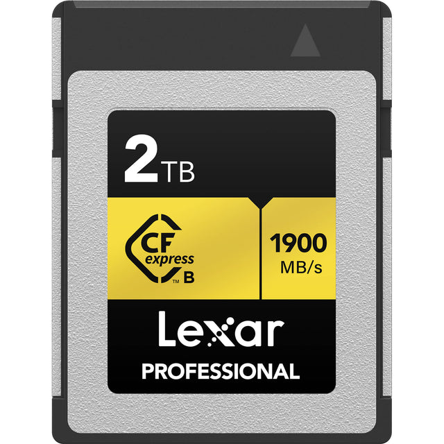 Lexar 2TB Professional CFexpress Type B Card GOLD Series - Nelson Photo & Video