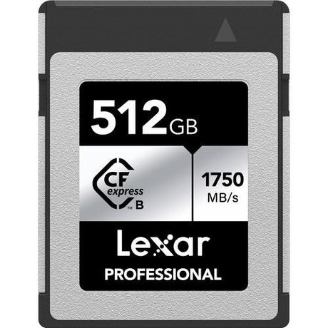 Lexar 512gb Professional CFexpress Type B Card SILVER Series - Nelson Photo & Video