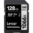 Shop Lexar Pro 128GB 1066x SDXC Memory Card by Lexar at Nelson Photo & Video