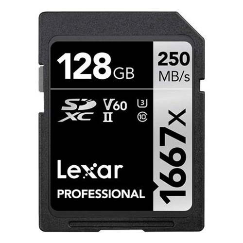 Shop Lexar Pro 128GB 1667x SDXC UHS-II Memory Card by Lexar at Nelson Photo & Video