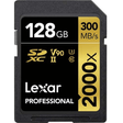 Shop Lexar Pro 128GB 2000x SDXC UHS-II Memory Card by Lexar at Nelson Photo & Video