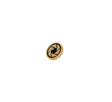 Promaster Deluxe Soft Shutter Button - Bright Brass Leaf Shutter Design